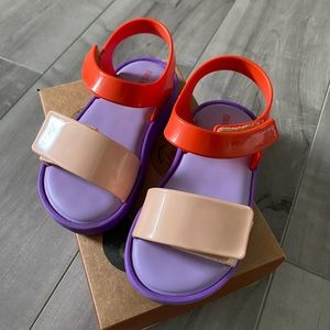 Mini Melissa sandals size 9
